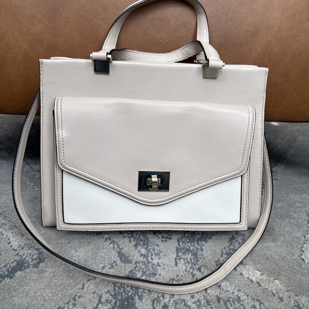 Kate Spade New York Chantelle Walter Place Pebble Leather Satchel Read D